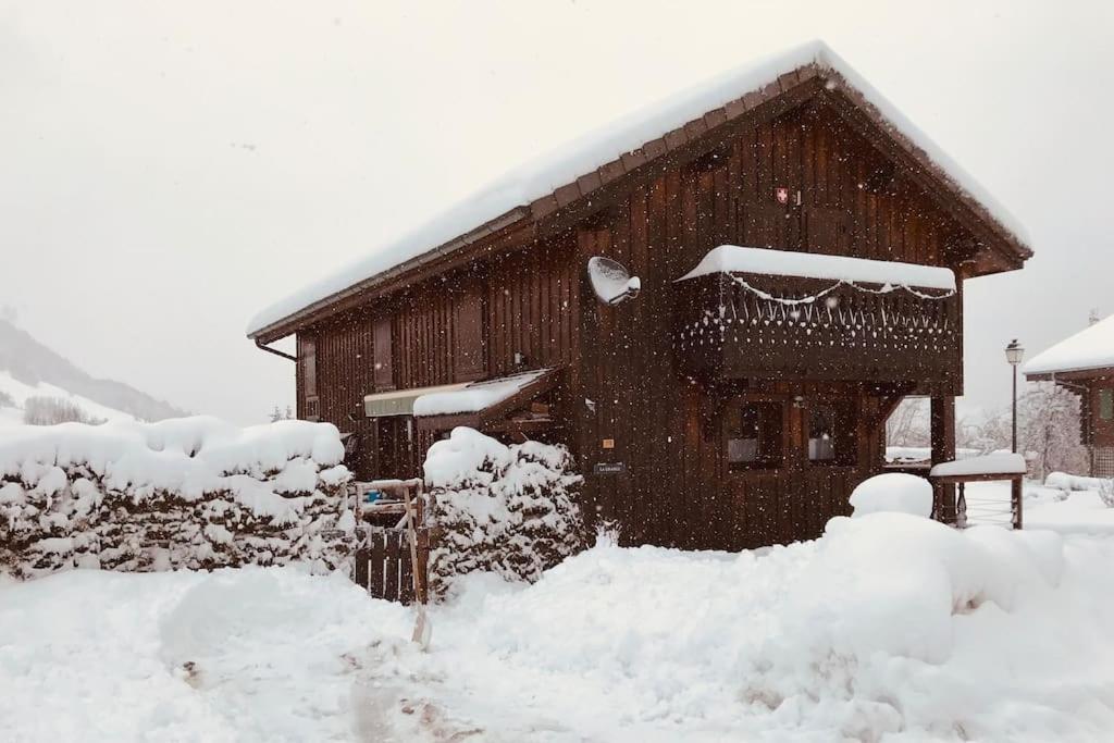 Chalet La Grange Seytroux Buitenkant foto