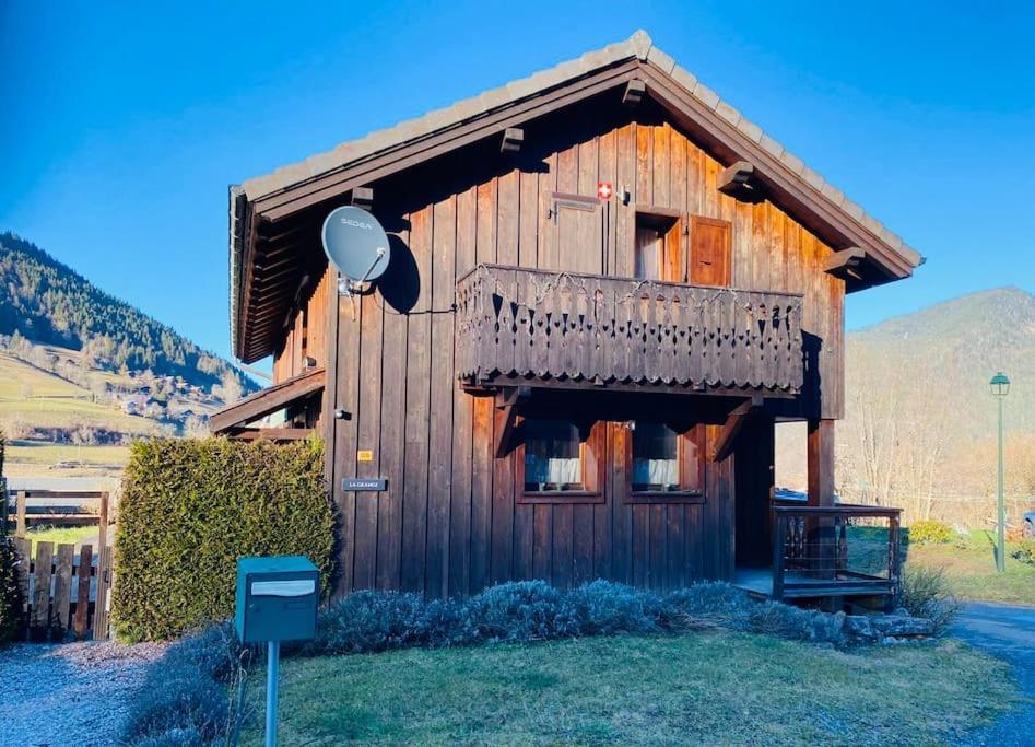Chalet La Grange Seytroux Buitenkant foto