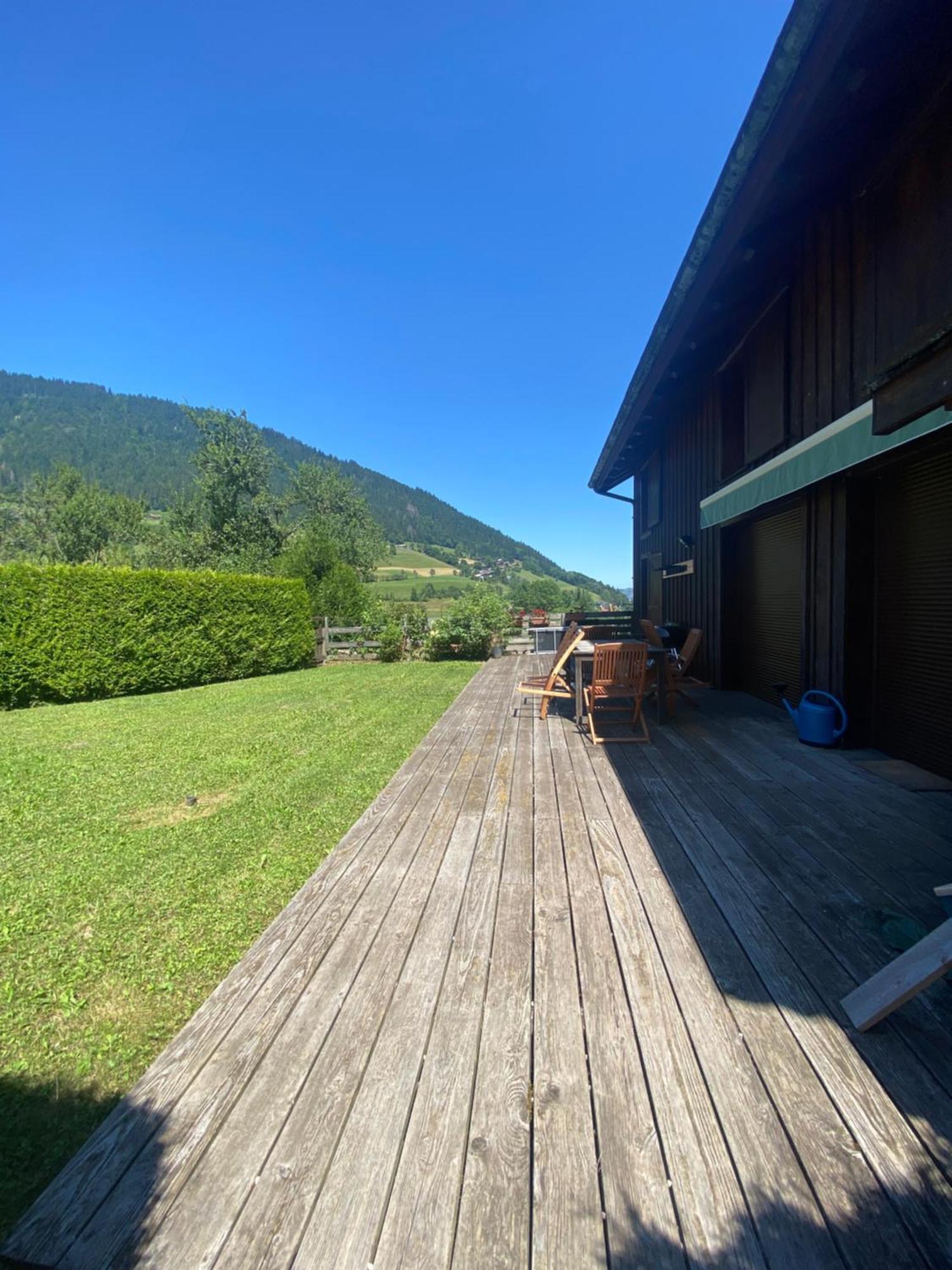 Chalet La Grange Seytroux Buitenkant foto